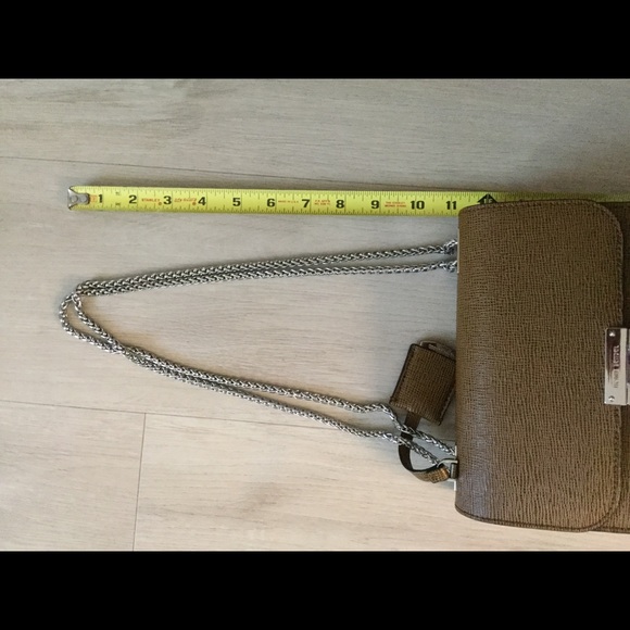 Henri Bendel double chain handle silver colored - Picture 6 of 12